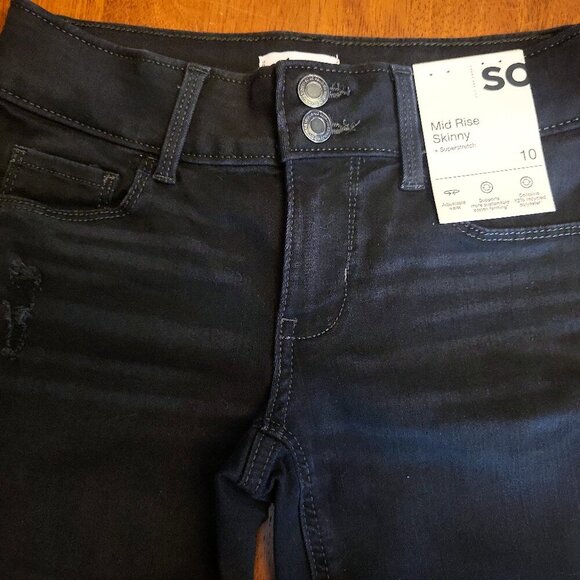 2 Pair of Girls Jeans ~ SO ~ Sz 10 ~ NWT - Picture 11 of 15